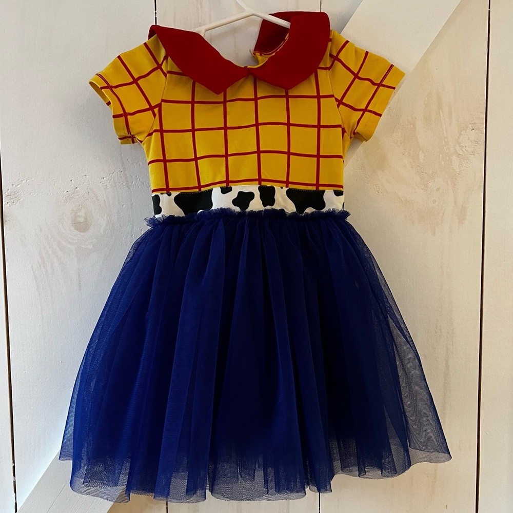 Taylor Joelle Designs - 12-18 months - Woody Toy Story Dress
